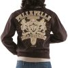 Pelle Pelle Women Platinum & Diamonds MB 1978 Dark Brown Wool Jacket