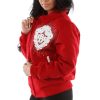 Pelle Pelle Women Platinum & Diamonds MB 1978 Red Jacket