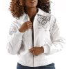Pelle Pelle Women Queen Of Thrones 1978 White Jacket