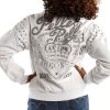 Pelle Pelle Women Queen Of Thrones 1978 White Wool Jacket