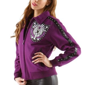 Pelle Pelle Women Strength and Beauty MB Purple Jacket