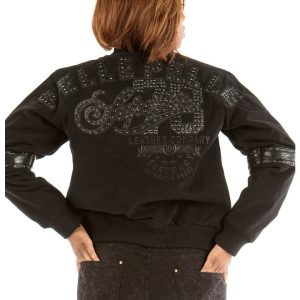 Pelle Pelle Women Superior MB 1978 Legendary Black Wool Jacket