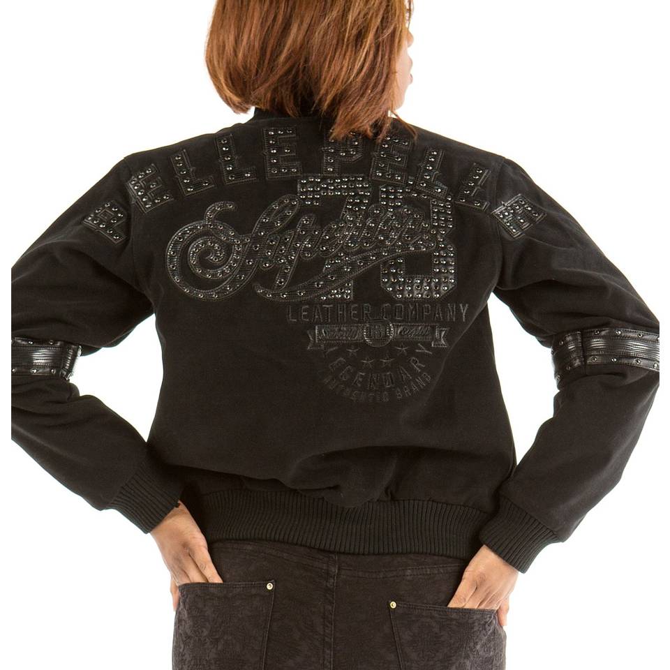 Pelle Pelle Women Superior MB 1978 Legendary Black Wool Jacket