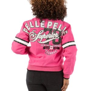 Pelle Pelle Women Superior MB 1978 Legendary Pink Wool Jacket