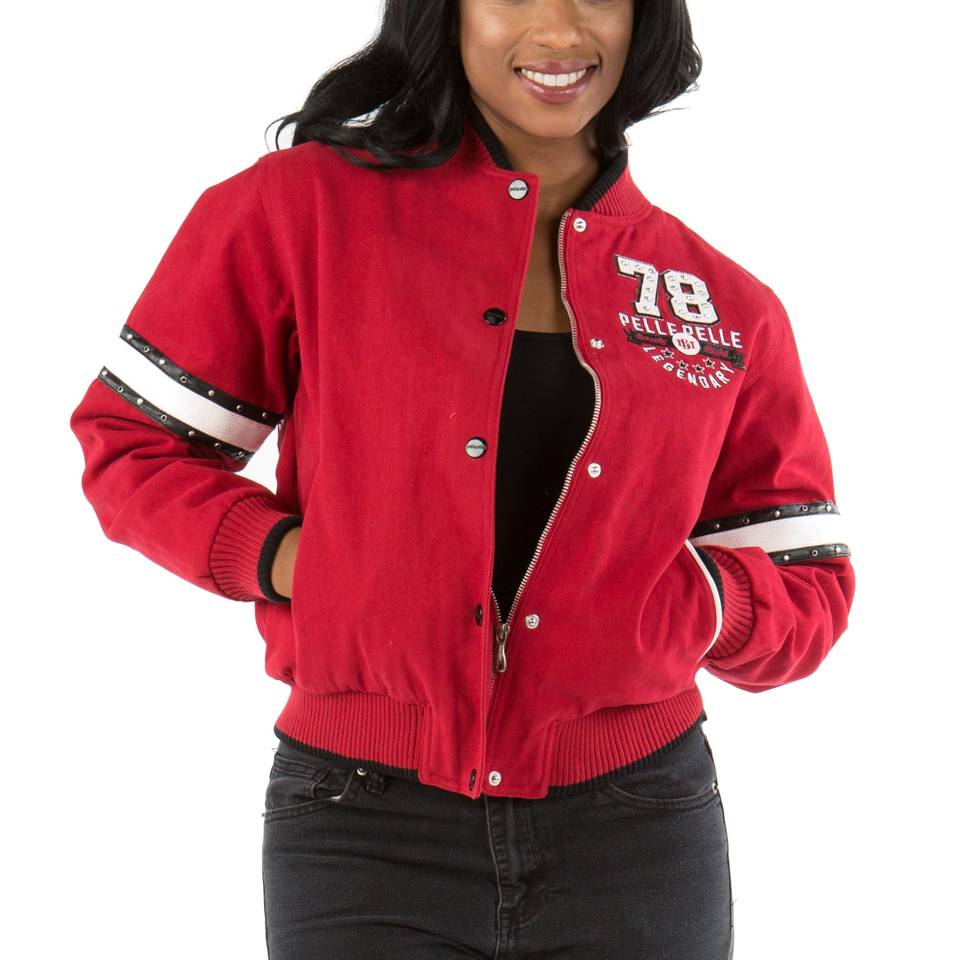 Pelle Pelle Women Superior MB 1978 Legendary Red Jacket