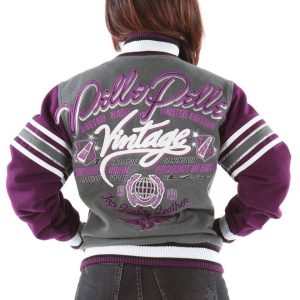 Pelle Pelle Women Vintage MB Grey Wool Jacket