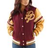 Pelle Pelle Women Vintage MB Maroon Jacket