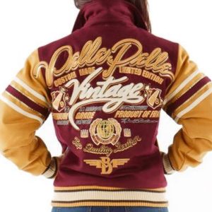 Pelle Pelle Women Vintage MB Maroon Wool Jacket