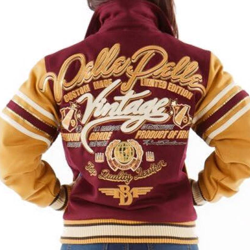 Pelle Pelle Women Vintage MB Maroon Wool Jacket