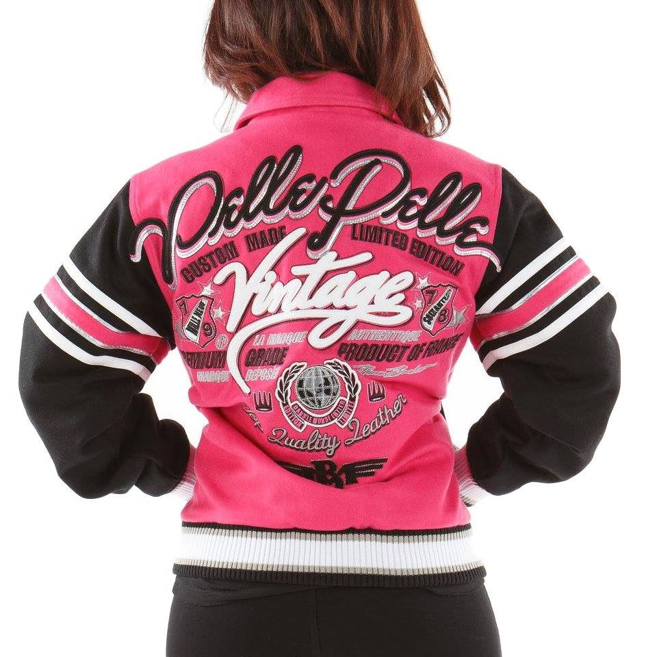 Pelle Pelle Women Vintage MB Pink Wool Jacket