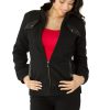 Pelle Pelle Women Yoke Black Jacket