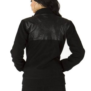 Pelle Pelle Women Yoke Black Wool Jacket