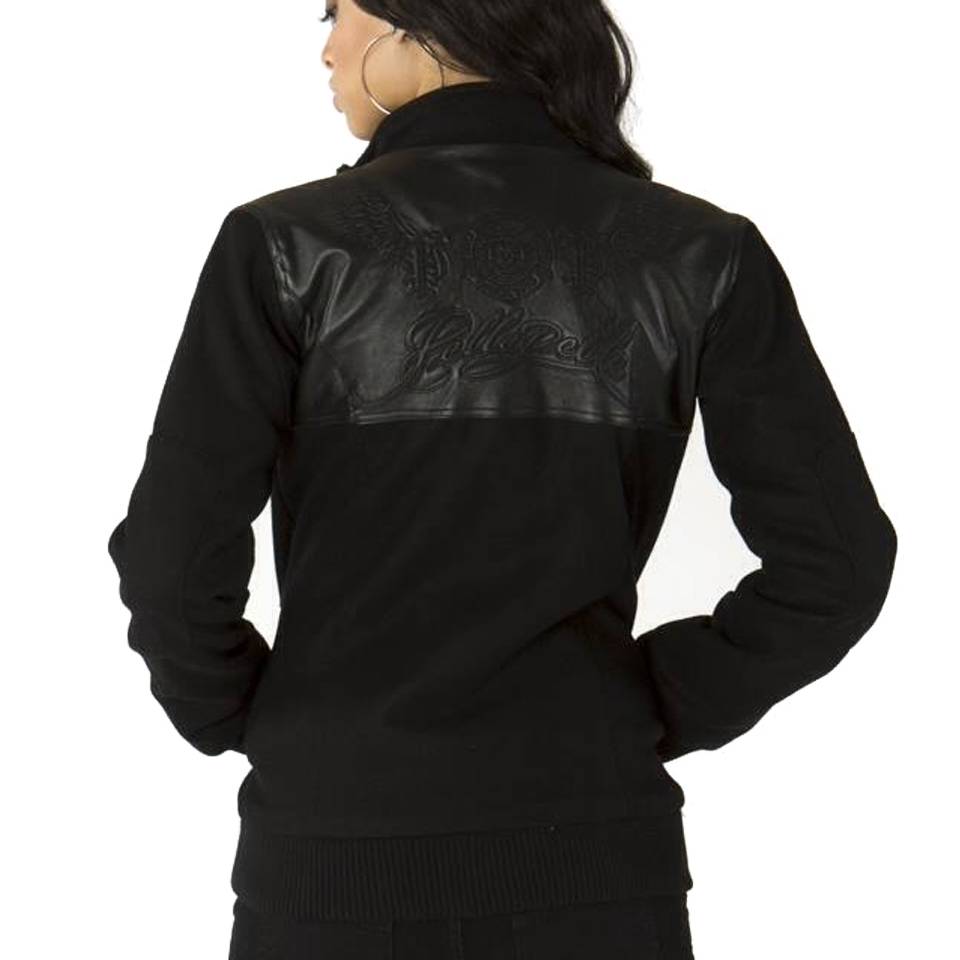 Pelle Pelle Women Yoke Black Wool Jacket