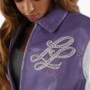 Pelle Pelle Women's MB 78 Notorious Purple Leather Jacket