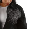 Pelle Pelle Women's Platinum & Diamonds MB 1978 Black Jacket