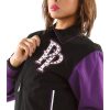 Pelle Pelle Women's Soda Club MB Heritage Series Black Wool Jacket
