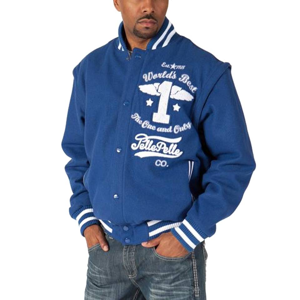 Pelle Pelle World Best Blue Jacket