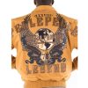 Pelle Pelle World Famous 1978 Men Yellow Wool Jacket