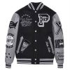 Pelle Pelle World Famous Black Varsity Jacket