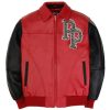 Pelle Pelle World Famous Legend MB Studded Red Jacket