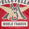 Pelle Pelle World Famous Legend Red & Black Leather Jacket
