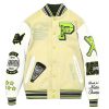 Pelle Pelle World Famous Light Yellow Varsity Jacket
