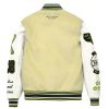 Pelle Pelle World Famous Light Yellow & White Varsity Jacket