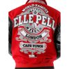 Pelle Pelle World Famous Road Rally London to Cape Town Red Wool Jacket