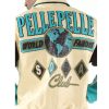 Pelle Pelle World Famous Soda Club Cream Plush Leather Jacket