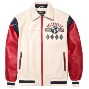 Pelle Pelle World Famous Soda Club Ivory Plush Jacket