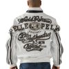 Pelle Pelle World Renown 1978 White Leather Jacket