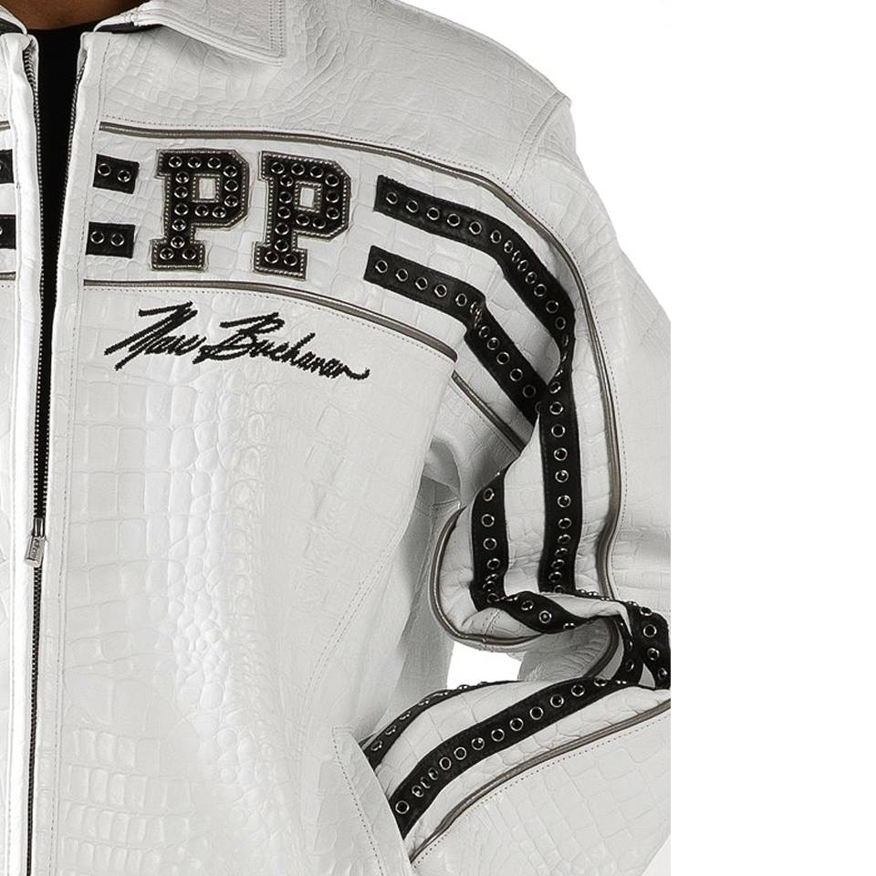 Pelle Pelle World Renown Original 1978 White Leather Jacket