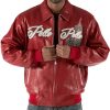Pelle Pelle World Tour 1978 International Red Jacket
