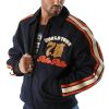 Pelle Pelle World Tour 1978 MB Men Navy Blue Wool Jacket