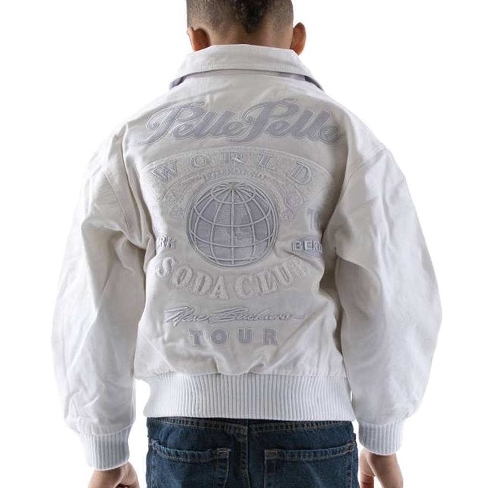 Pelle Pelle World Tour Soda Club Kids White Jacket