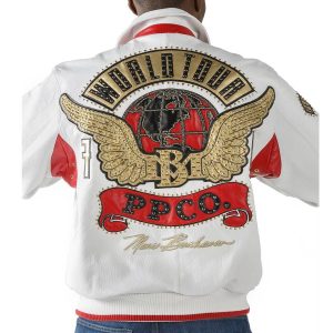 Pelle Pelle World Tour White Leather Jacket