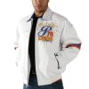 Pelle Pelle Worldwide Dynasty White Genuine Leather Jacket