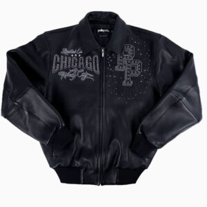 Pelle Pelle X TB Chicago Windy City Black Jacket