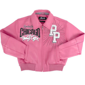 Pelle Pelle X TB Chicago Windy City Pink Jacket