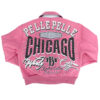Pelle Pelle X TB Chicago Windy City Pink Leather Jacket