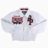 Pelle Pelle X TB Chicago Windy City White Jacket