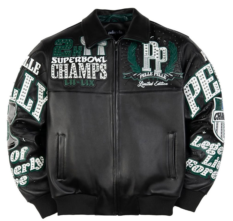 Pelle Pelle x Meek Mill Super Bowl Championship Philadelphia Jacket