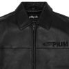Pelle Pelle x Opium Black Classic 00 Real Leather Jacket