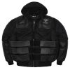 Pelle Pelle x Opium K9 Black Bomber Jacket