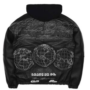 Pelle Pelle x Opium MB World Tour Black Jacket