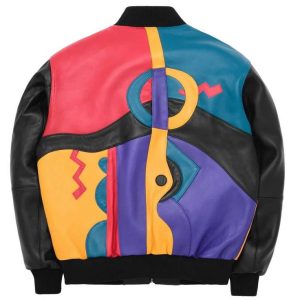 Picasso Pelle Pelle Plush Black Leather Jacket