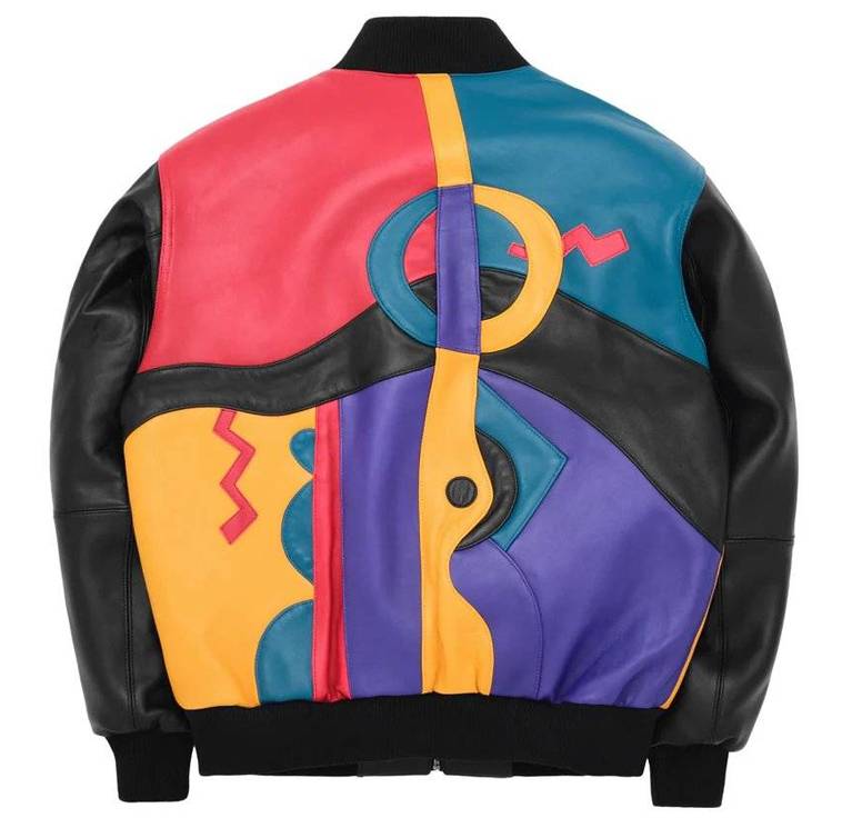 Picasso Pelle Pelle Plush Black Leather Jacket