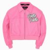 Pelle Pelle World Famous Soda Club Pink Crop Jacket