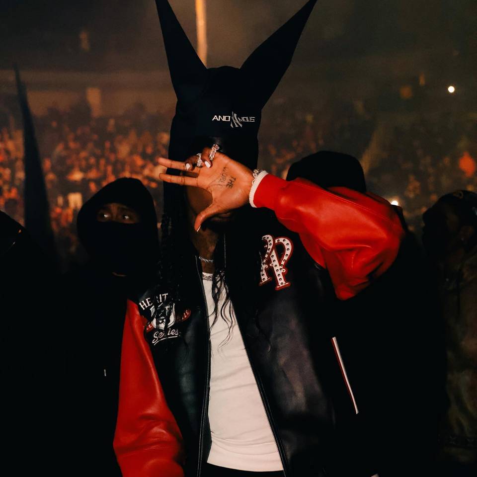 Play Boy Carti Pelle Pelle Black Leather Jacket