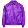 Pelle Pelle Purple Puff Plush Jacket